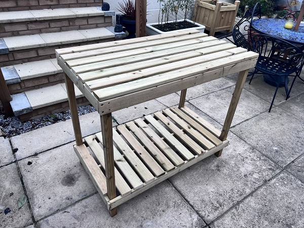 Handmade Potting Table